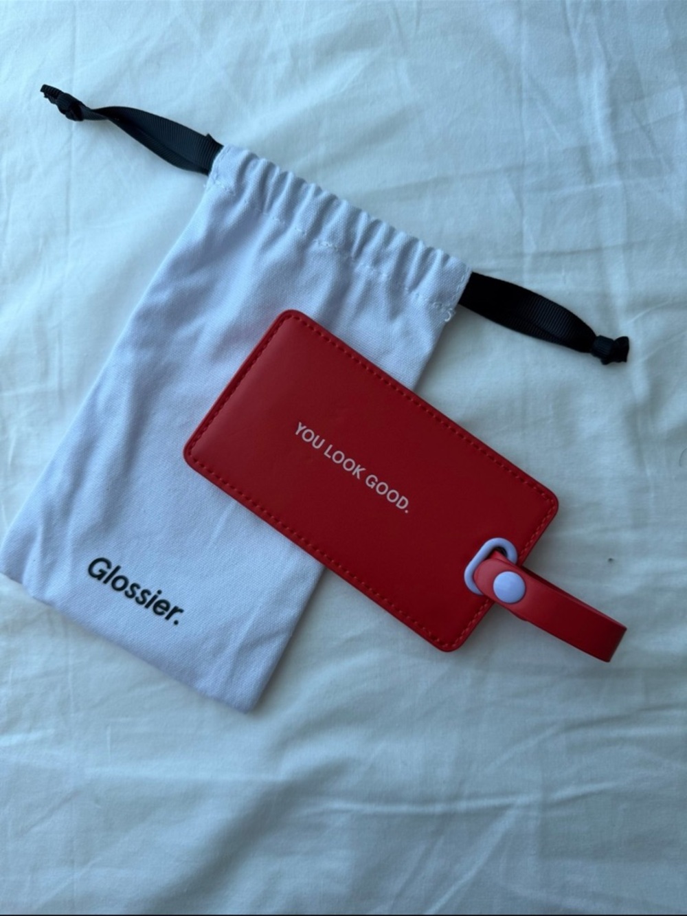 Glossier DC Luggage Tag